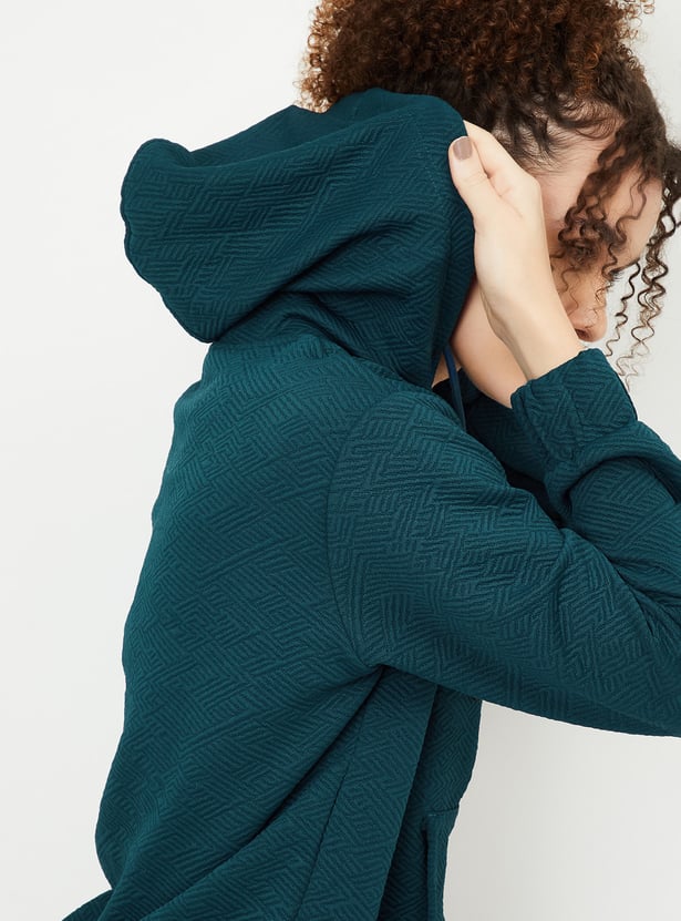 Women Quilted Hooded Jacket