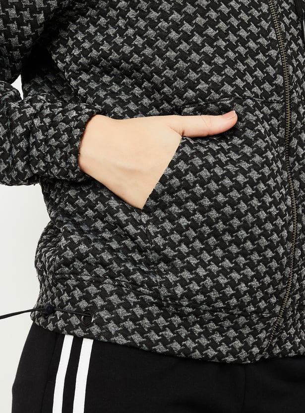 Women Quilted Hooded Jacket