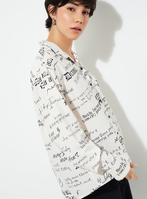 URB_N Women Printed Shirt