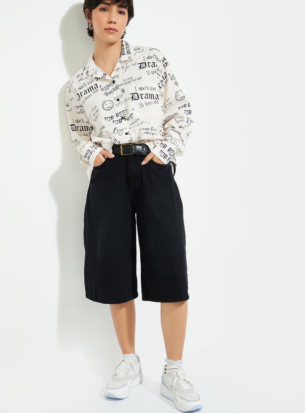 URB_N Women Printed Shirt