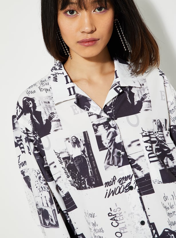 URB_N Women Printed Shirt