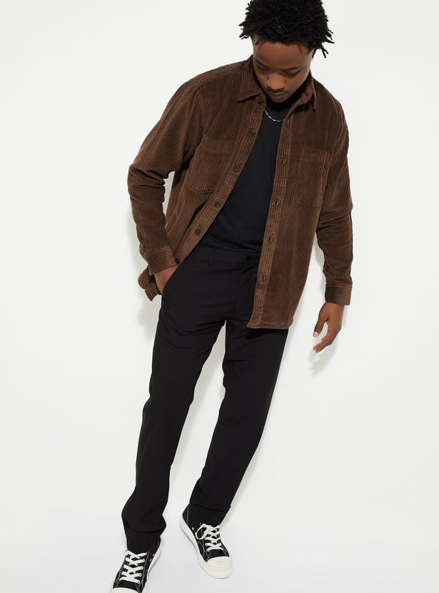 URB_N Men Corduroy Overshirt