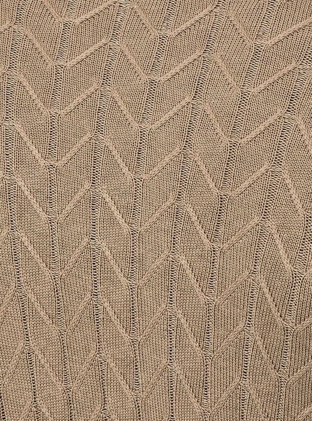 Men Chevron Knit Sweater