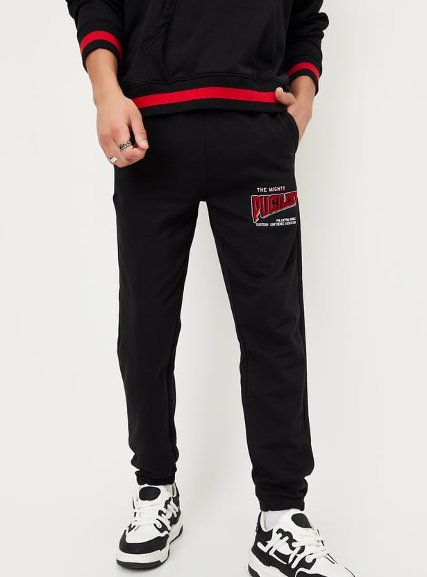 Men Printed Athleisure Joggers