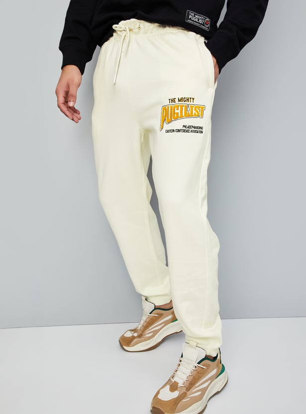 Men Printed Athleisure Joggers