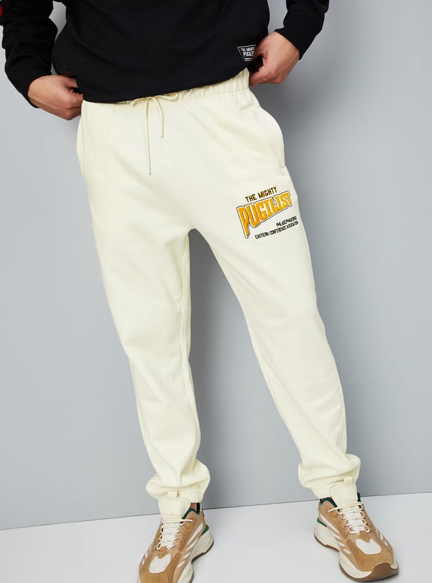 Men Printed Athleisure Joggers