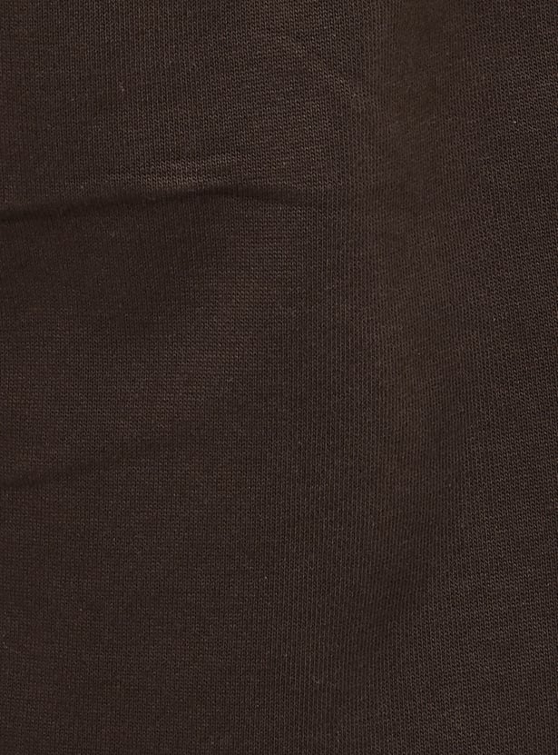Men Solid Athleisure Shorts