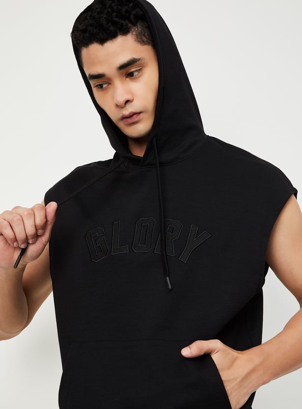 Men Hooded Athleisure T-shirt