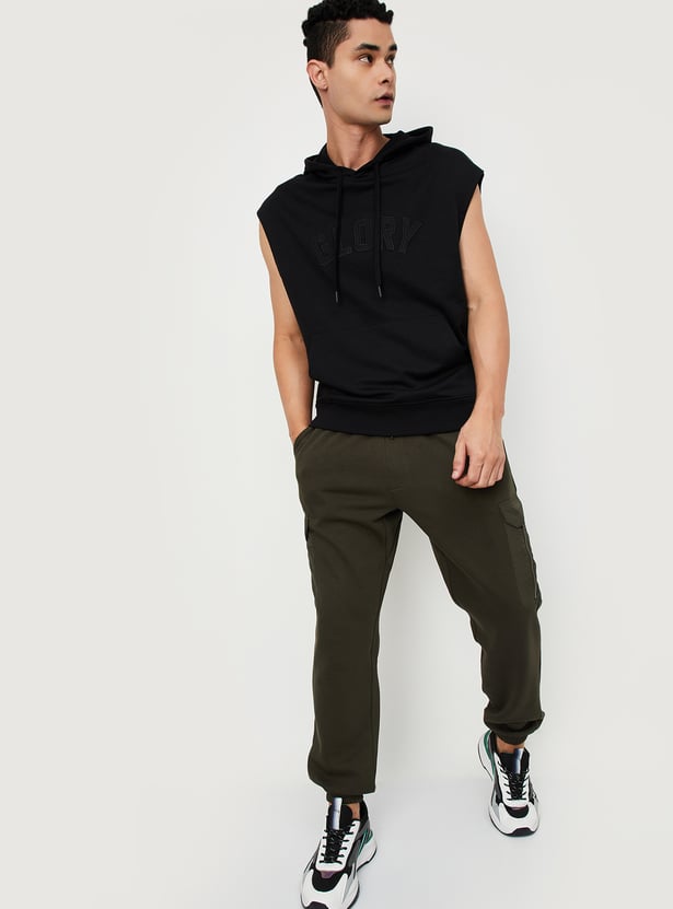 Men Hooded Athleisure T-shirt