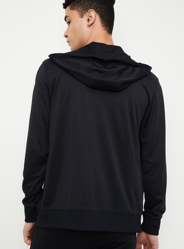 Men Solid Active Sweatshirt