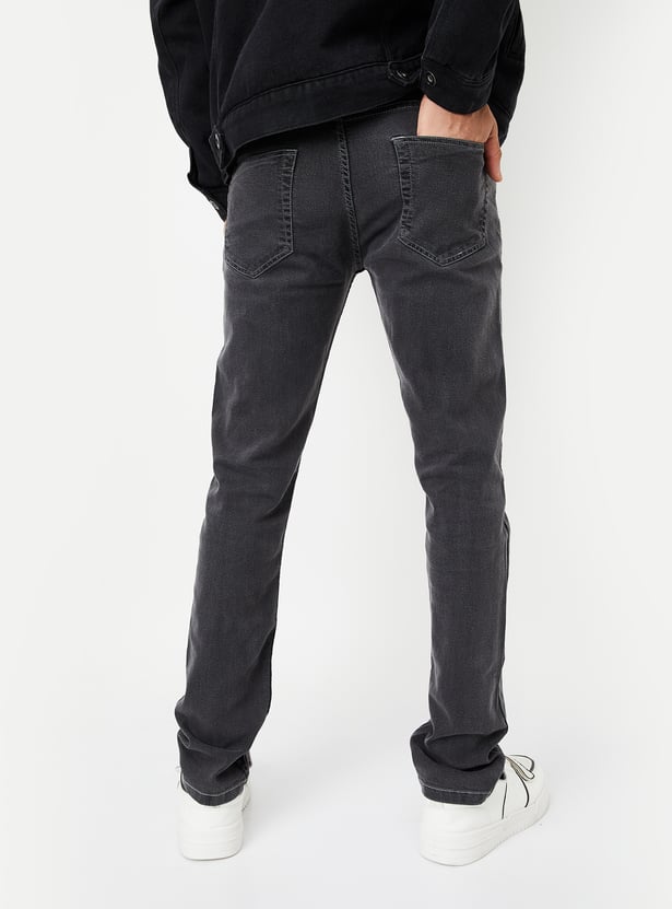 Men Washed Regular Fit Jeans
