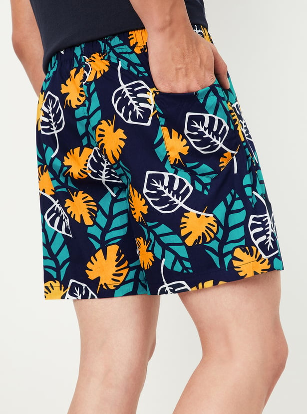 Men Printed Elasticated Boxers