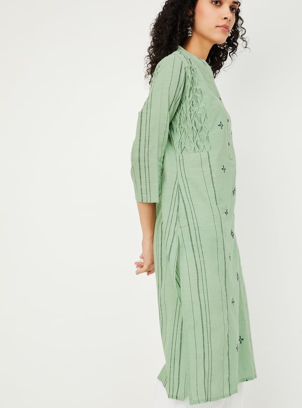 Women's Multicolour Printed Straight Kurta