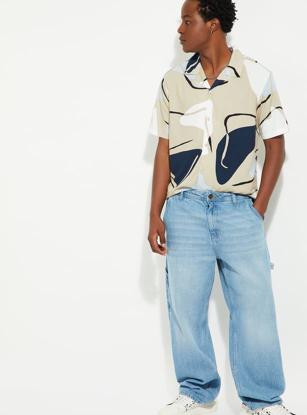 URB_N Men Printed Resort Shirt