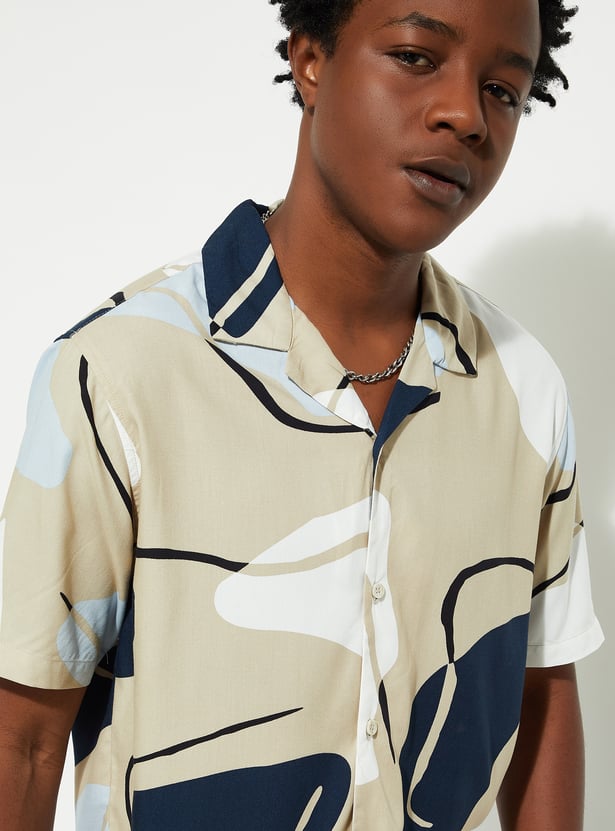 URB_N Men Printed Resort Shirt