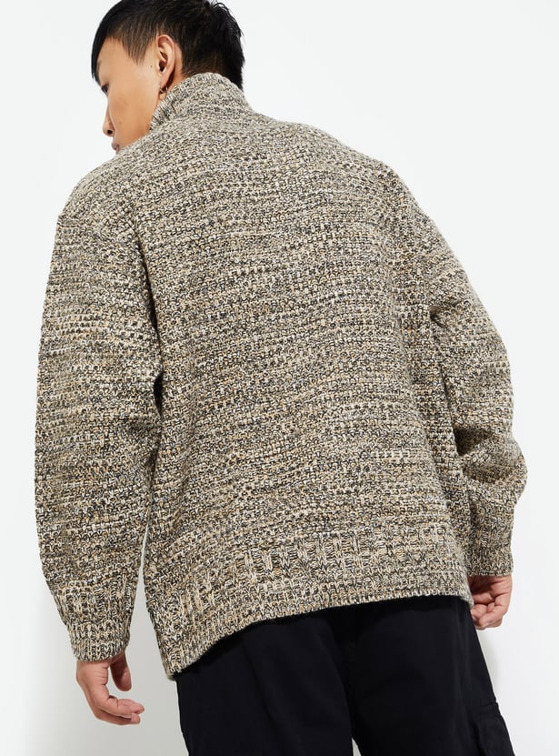 URB_N Men Oversized Knitted Sweater