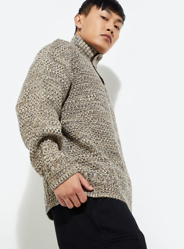 URB_N Men Oversized Knitted Sweater