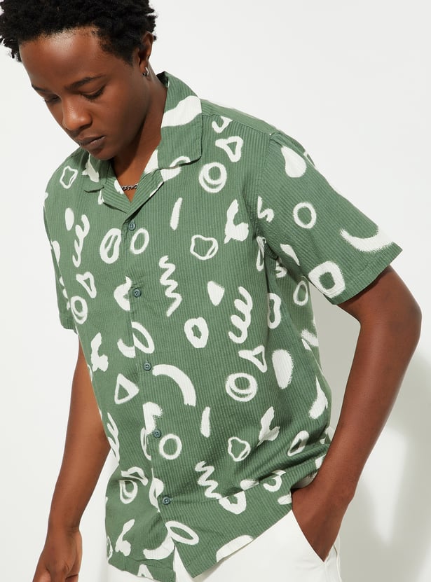 URB_N Men Printed Resort Shirt