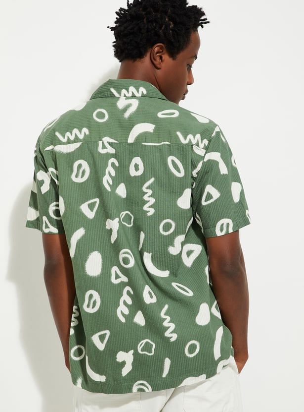 URB_N Men Printed Resort Shirt