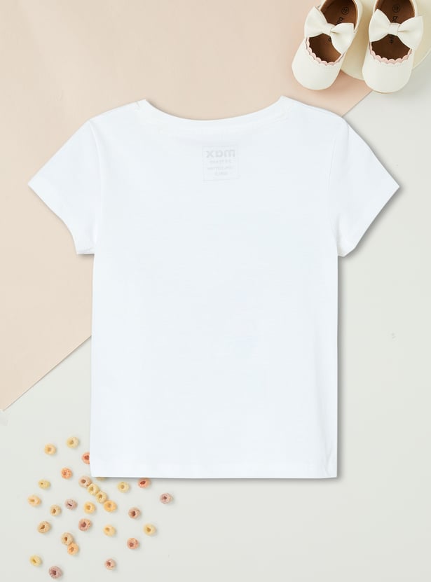 Girls Graphic Printed T-shirt
