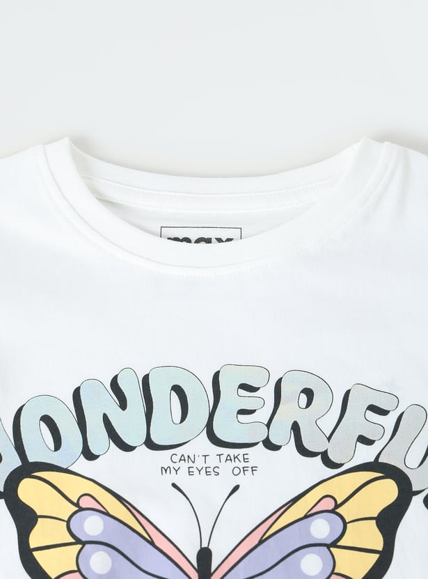 Girls Graphic Printed T-shirt