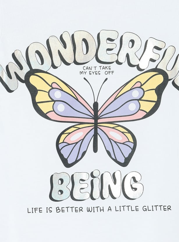 Girls Graphic Printed T-shirt