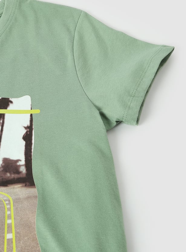 Girls Graphic Printed T-shirt