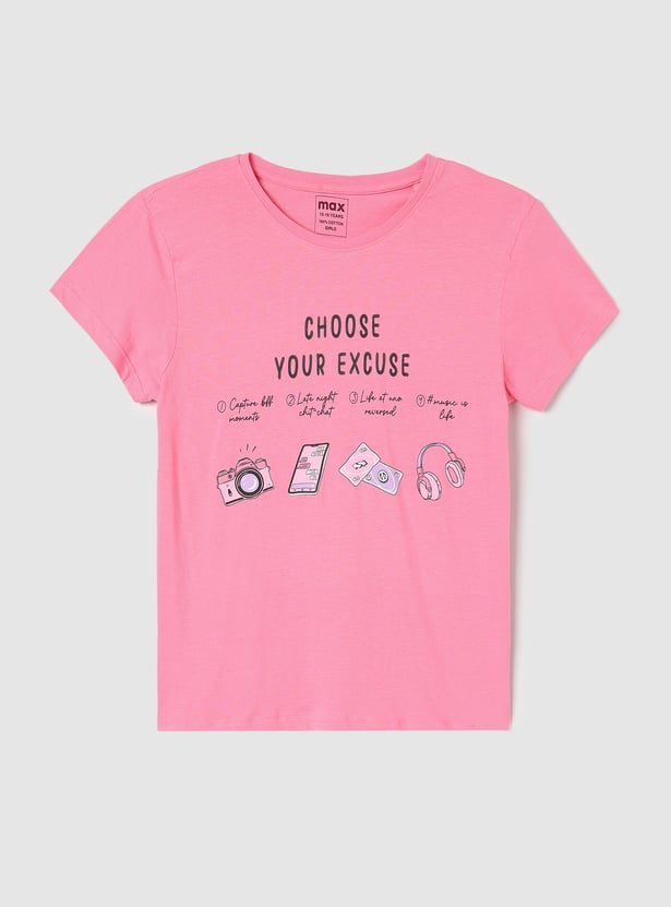 Girls Printed T-shirt