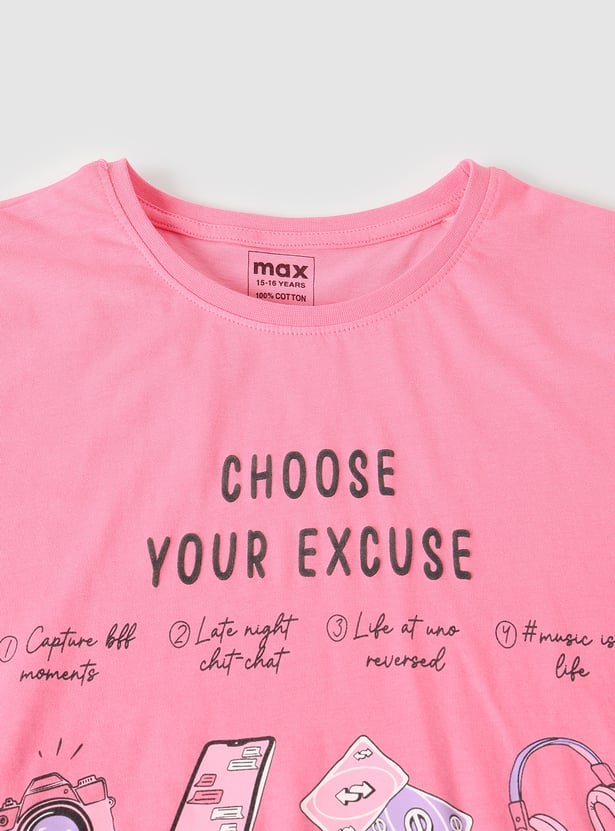 Girls Printed T-shirt