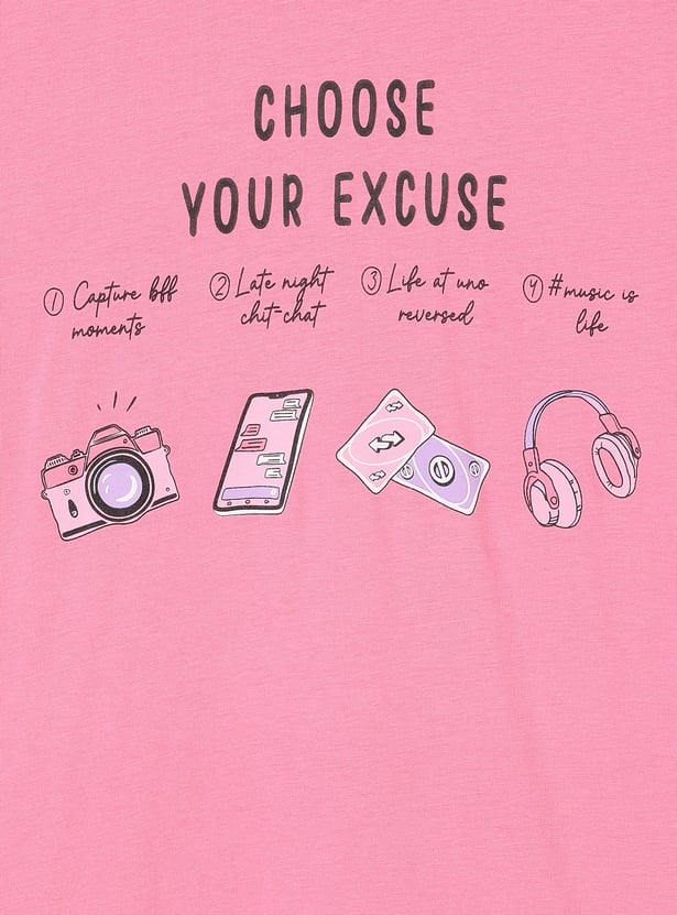 Girls Printed T-shirt