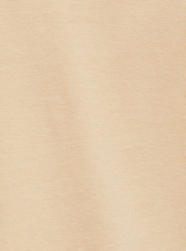 Women Smocked Yoke T-shirt