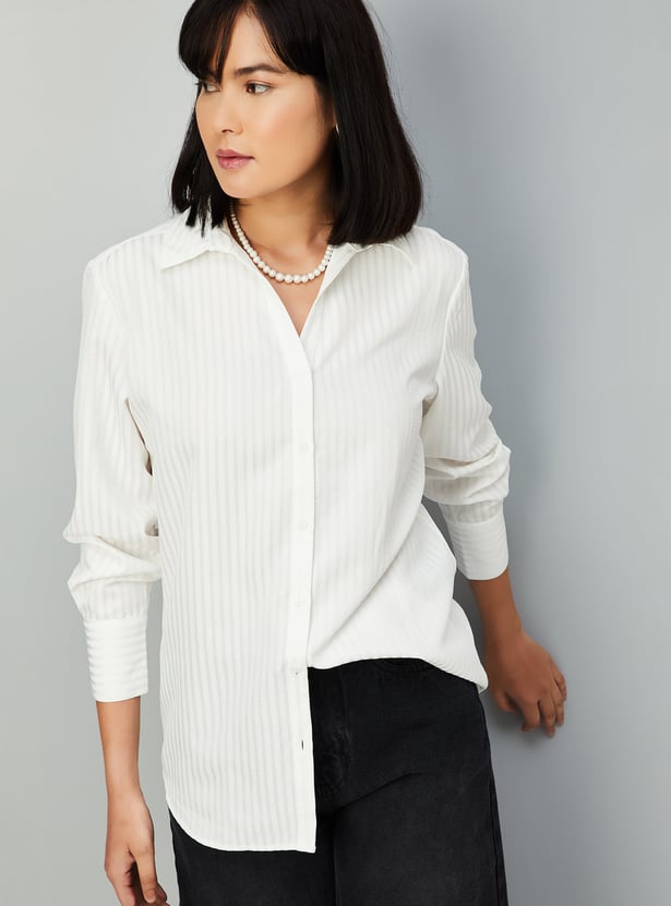 Women Striped Shirt