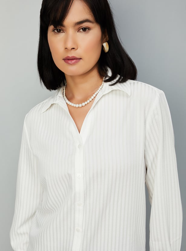 Women Striped Shirt