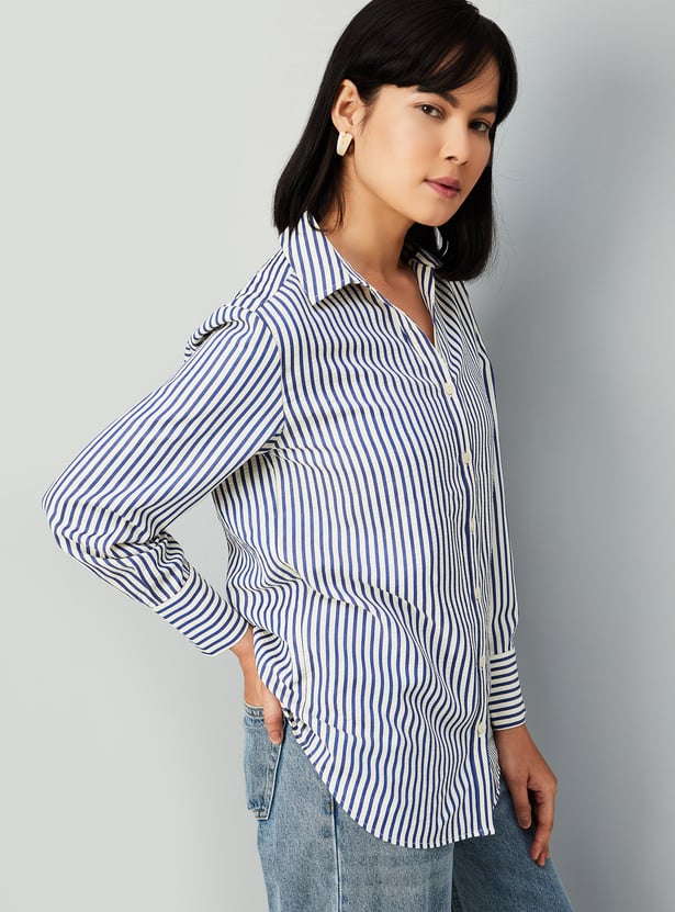 Women Striped Shirt