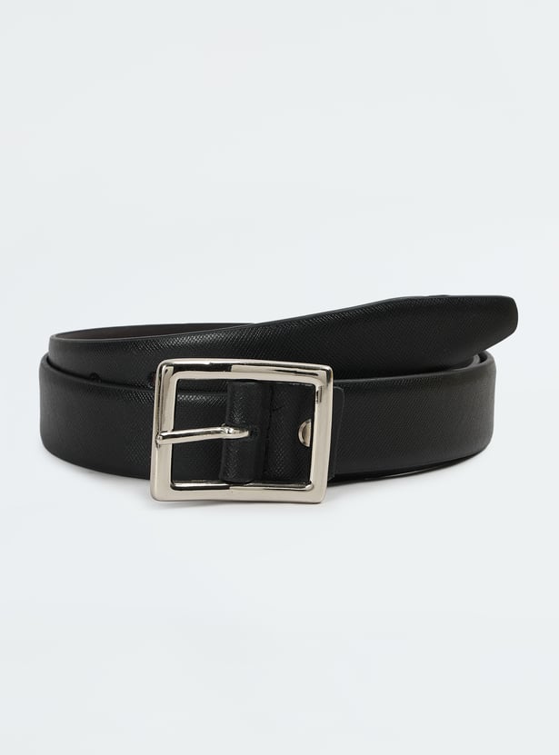 Men Textured Formal Belt