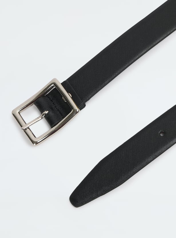 Men Textured Formal Belt