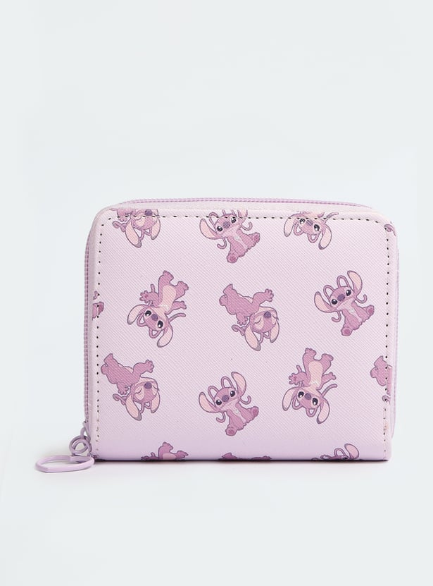 Women Stitch Printed Wallet