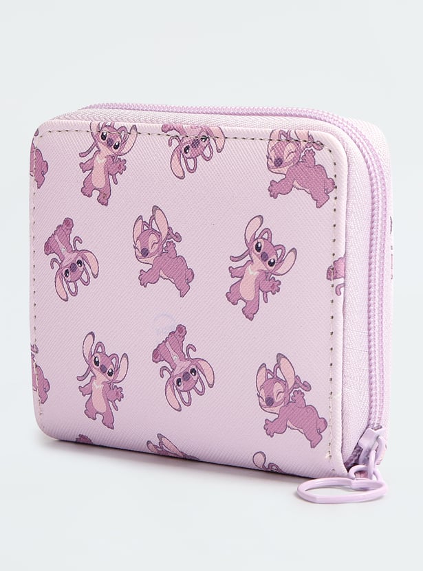 Women Stitch Printed Wallet