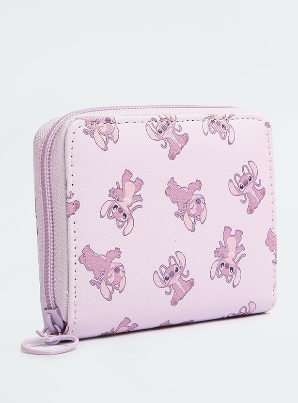 Women Stitch Printed Wallet