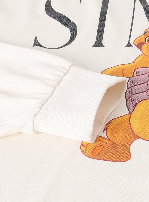 Girls Lion King Print T-shirt