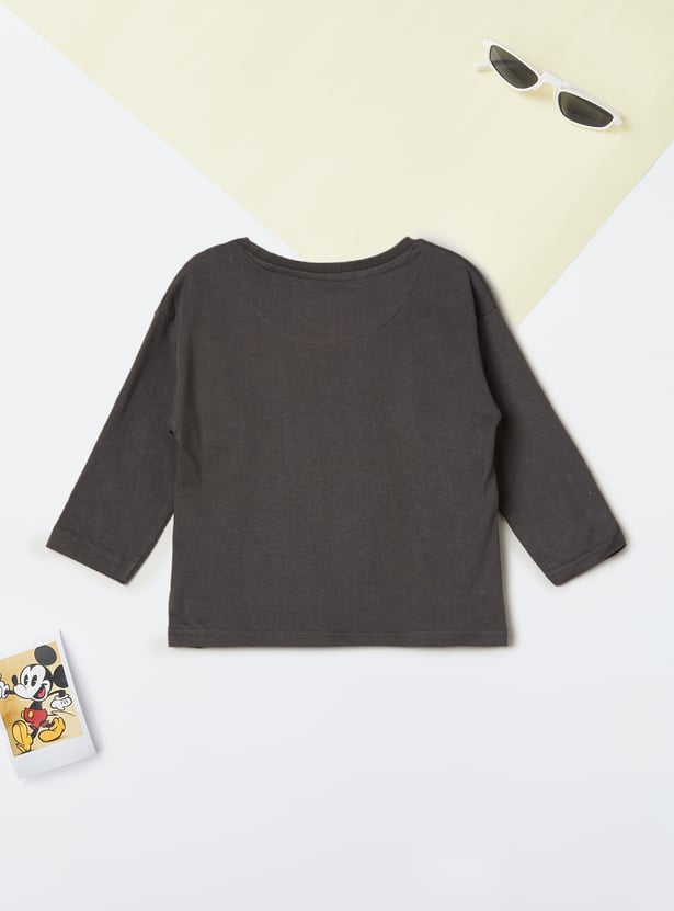 Boys Superman Sequinned T-shirt