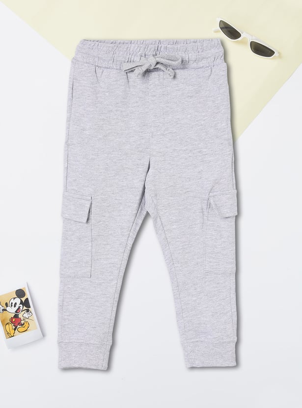 Boys Applique T-shirt and Cargo Joggers