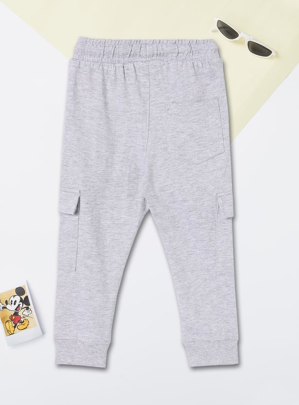 Boys Applique T-shirt and Cargo Joggers