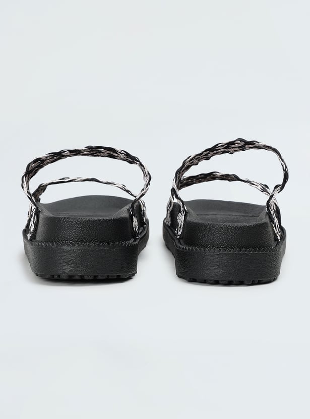 Women Braided Straps Wash & Wear Sandals