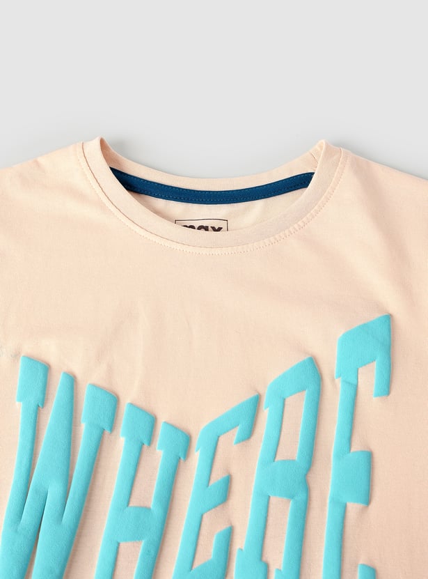 Boys Puff Print T-shirt