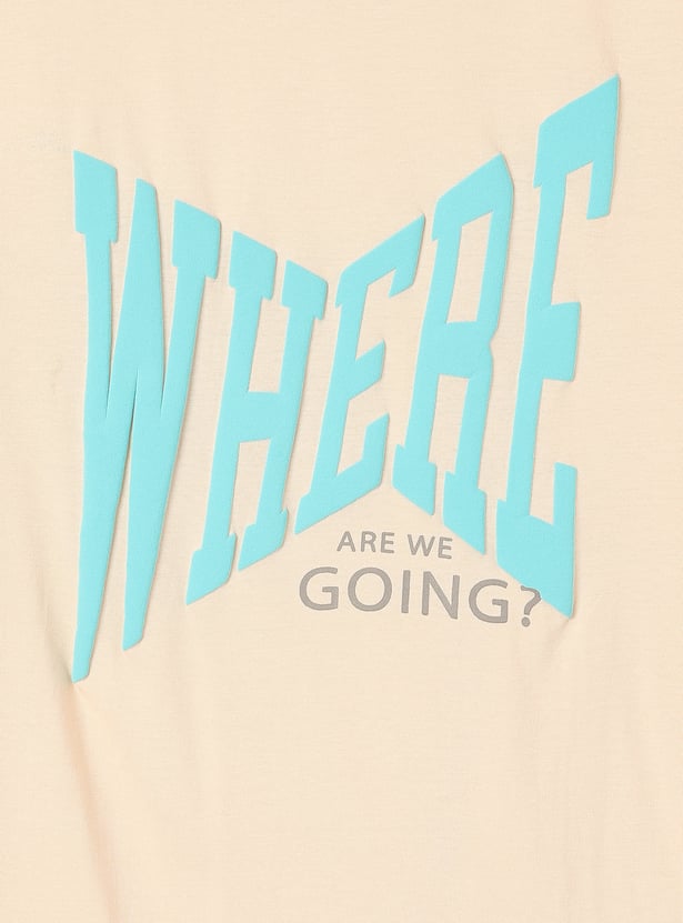 Boys Puff Print T-shirt