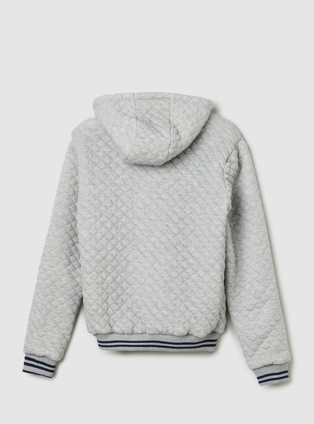 Boys Reversible Hooded Jacket