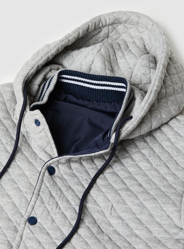 Boys Reversible Hooded Jacket