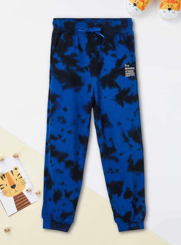 Boys Textured Joggers