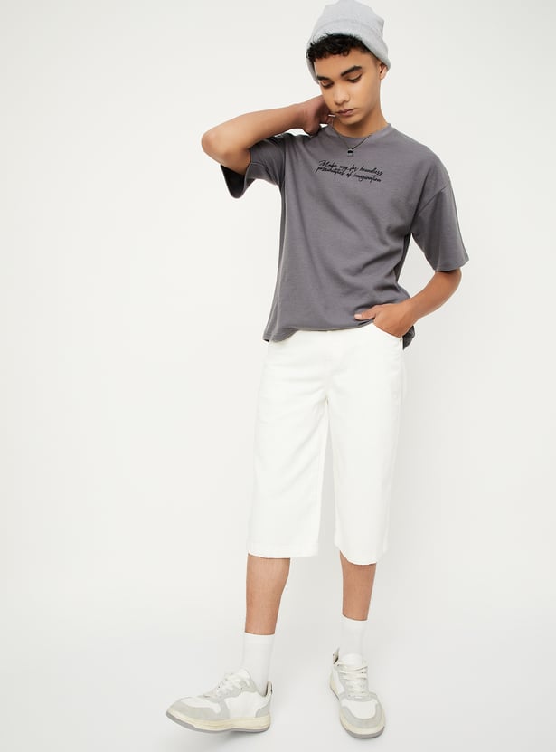 Boys Oversized Printed T-shirt